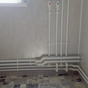 Монтаж водоснабжения внутри дома