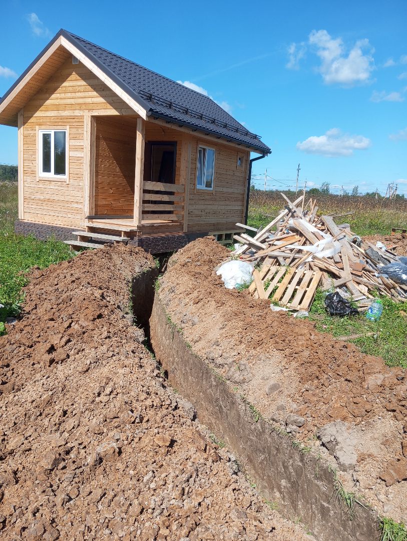 Завершен первый этап работ в каркасном доме в селе Ильинское